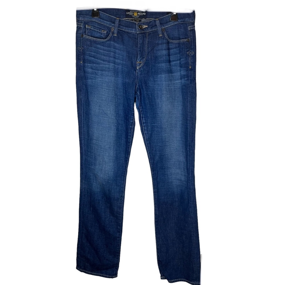 Lucky Brand Sofia - Medium Wash straight leg blue Jeans pants Women’s Size 10/30
